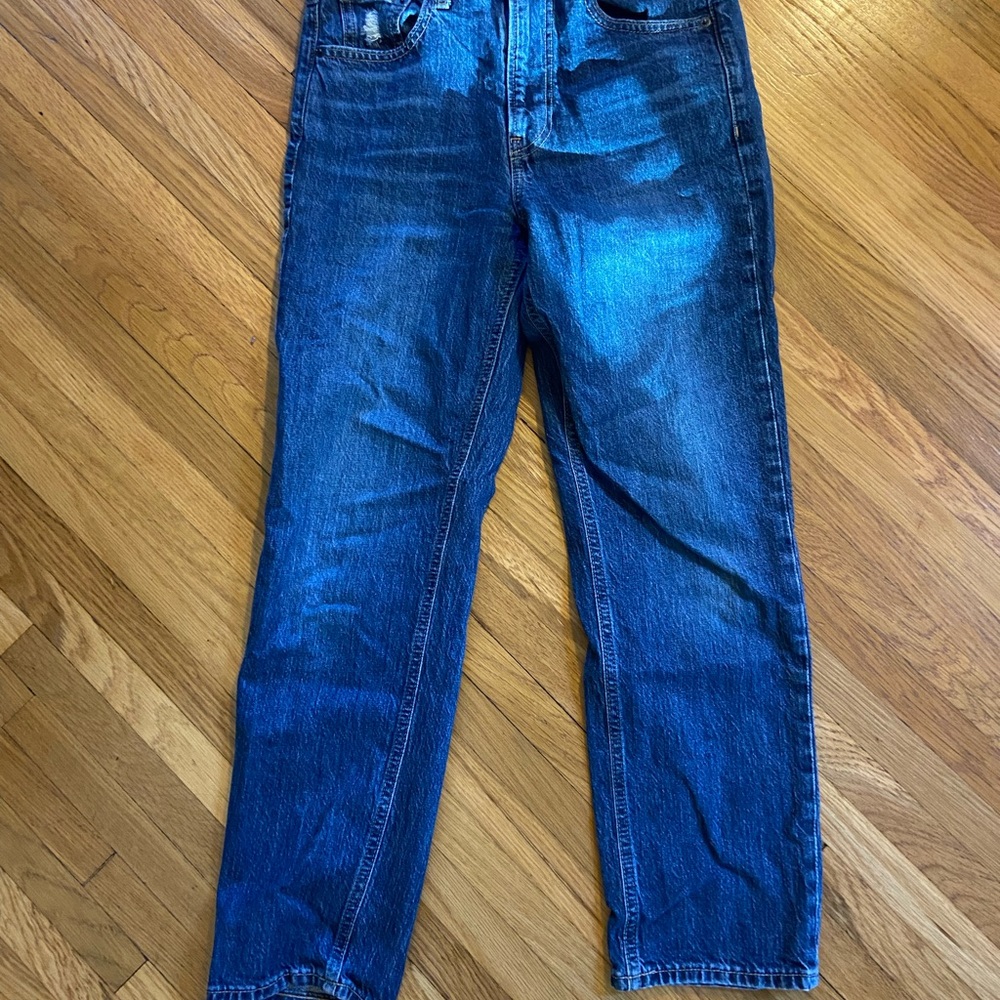 GAP Women’s sky high straight jeans